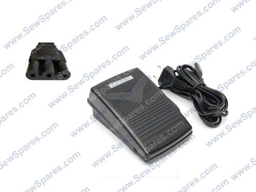 janome sewing machine foot pedal 033770217 Foot Control Pedal Janome, Pfaff, Singer Household Sewing Ma – SewSpares.com